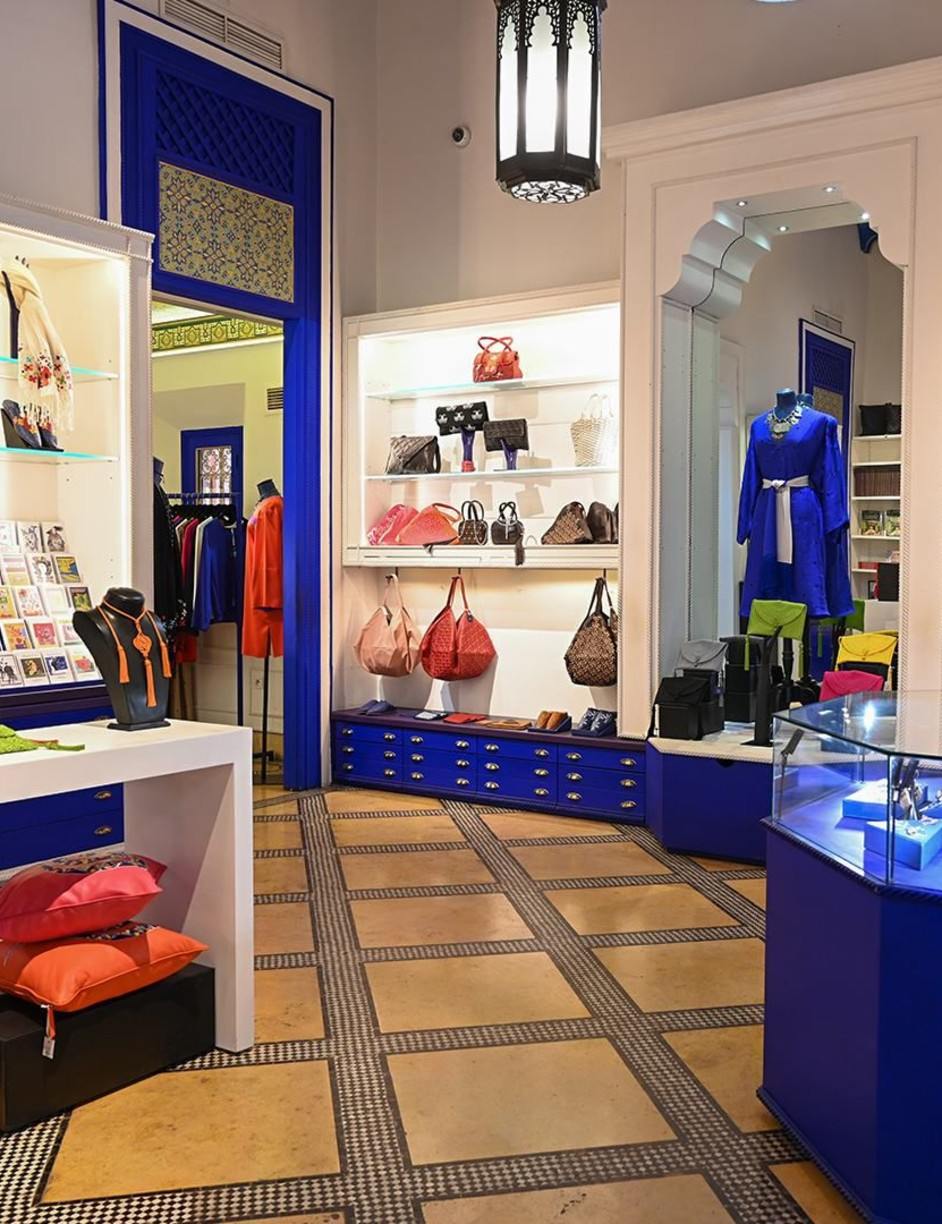 Intérieur de la Boutique du Jardin Majorelle